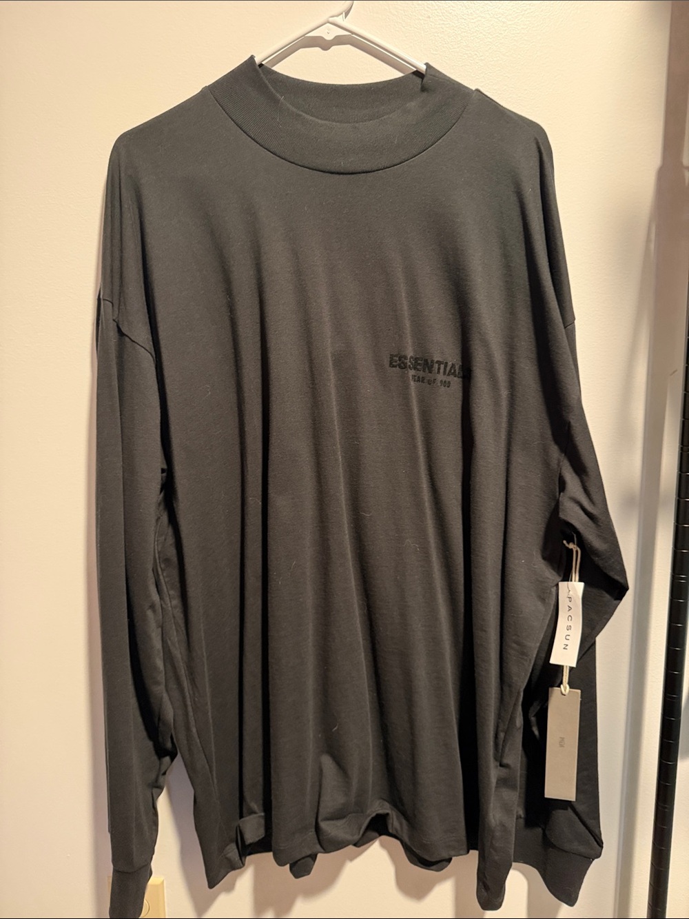 BRAND NEW - Fear of God Men’s XL Black Long Sleeve Tee
